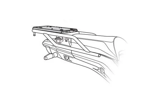Promotion Saisonnière Support Top Case Shad pour Benelli TRK 502 (16-19)