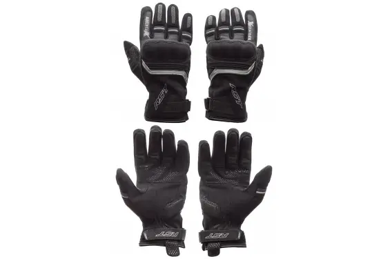 Gants Moto Cuir - Textile RST Adventure X CE Soldes