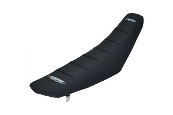 Haute Qualité Housse de Selle 6-RIB Gripper Noir pour CRF 450 RX (21-22)
