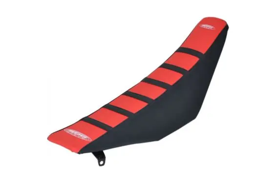 Dernier Modèle Housse de Selle 6-RIB Gripper Rouge pour CRF 450 R (21-22)