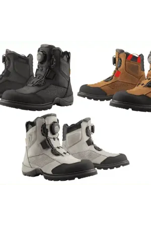 Bottes Moto ICON STORMHAWK WP Achetez Aujourd'hui