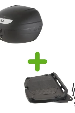Solde Pack Shad Top Case + Support pour SYM Cruisym 125i (18-21)