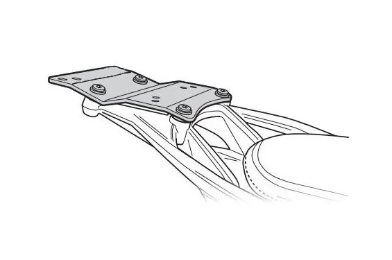 Affaire À Saisir Support Top Case Shad pour Ducati Multistrada V4 (21-24)
