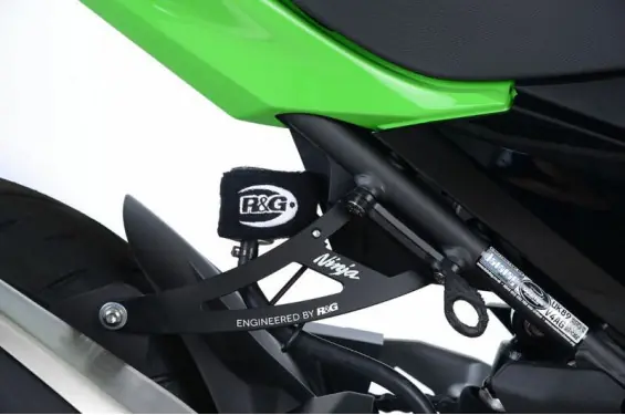Vente Directe Support de Silencieux R&G pour ZX250R Ninja (2018) - EH0085BKA