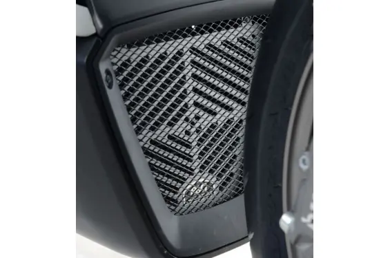 Vente Flash Protection de Radiateur d‘Huile Alu Argent R&G pour Ducati 1260 X Diavel - S (16-24) - OCG0028SI