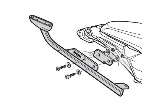 Support Top Case Shad pour Tracer 7 (21-24) Quantité Limitée