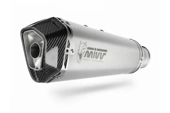 Vente Directe Silencieux MIVV Delta Race pour Kawasaki Versys 1000 (19-24) - 00.73.K.049.LDRX