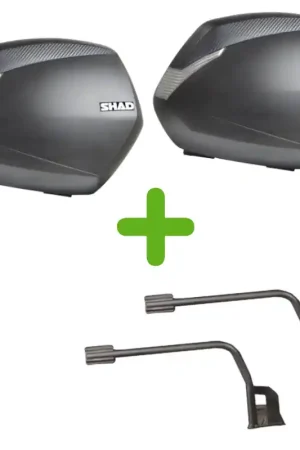 Promotion Saisonnière Pack Valises Latérales Shad + Support 3P pour BMW F 900 R (20-25)