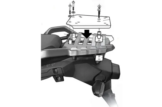 Support Top Case Shad pour Suzuki V-Strom 1050 et XT (20-22) Prix Réduit