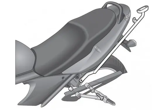 Acheter Direct Support Top Case Shad pour Bandit 1200 (06-07) Bandit 1250 (07-14)