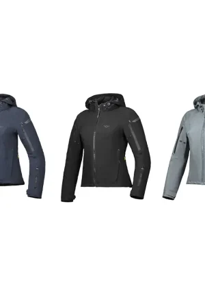 Blouson Moto Toutes Saisons IXON BURNING LADY Nouvelle Collection