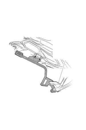Expédition Rapide Support de Valise Shad 3P System pour GSX-S 1000 GT (2022 et +)