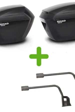 Pack Valises Latérales Shad + Support 3P pour GSX-S 1000 GT (2022 et+) Certifié