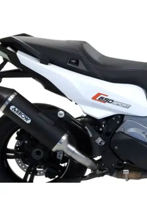 Vente Flash Silencieux ARROW Race-Tech pour BMW C650 Sport (16-20)