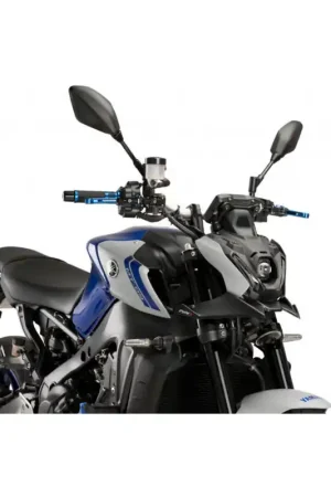 Jusqu'à Épuisement Des Stocks Aileron Frontal Downforce Roadster Puig pour Yamaha MT-09 (21-23)