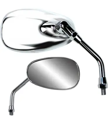 Certifié MIROIR PU CHROME AMÉRICAIN